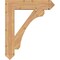 Ekena Millwork Legacy Arts & Crafts Smooth Bracket, Western Red Cedar, 5 1/2"W x 30"D x 36"H BKT06X30X36LEC03SWR - alternate 2